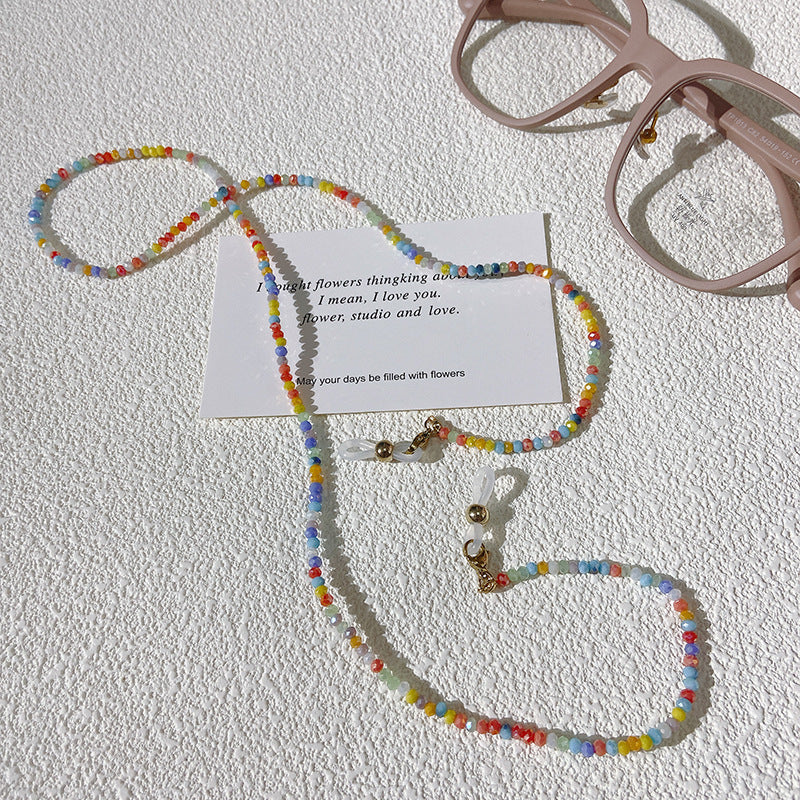 Bunte Perlen-Brillenhalterkette Brehn