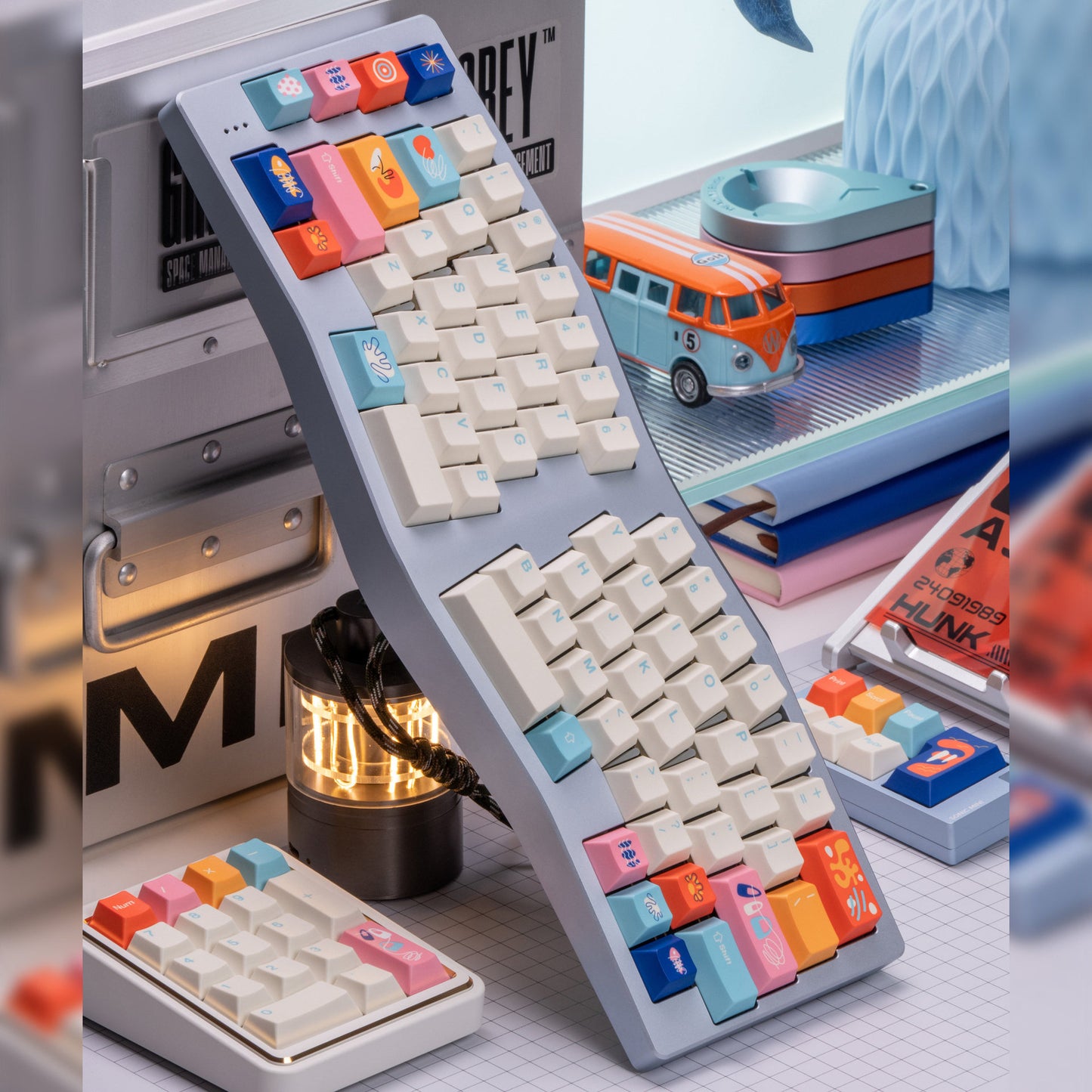 Anpassbare mechanische Tastatur Brehn