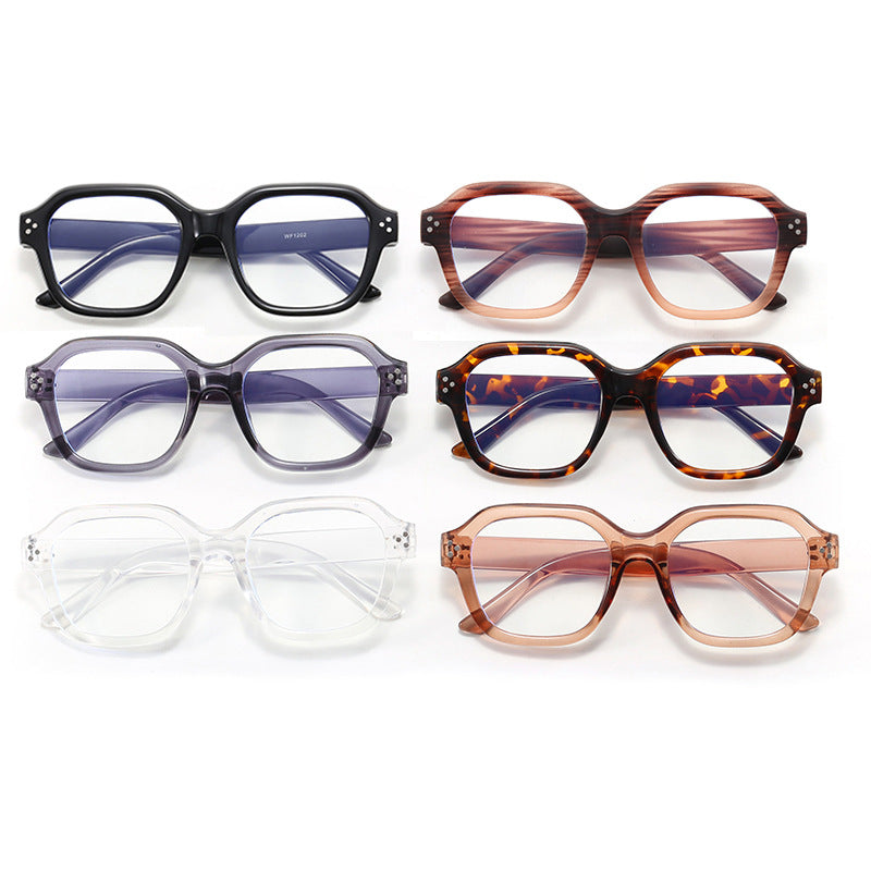 Damen modische oversized Brille mit charakteristischem Rahmen Brehn