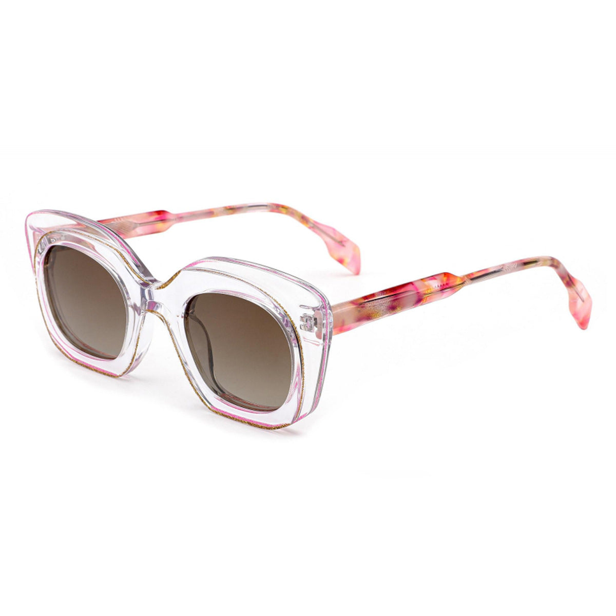 Damen Sonnenbrille mit breitem, modernem Rahmen Brehn