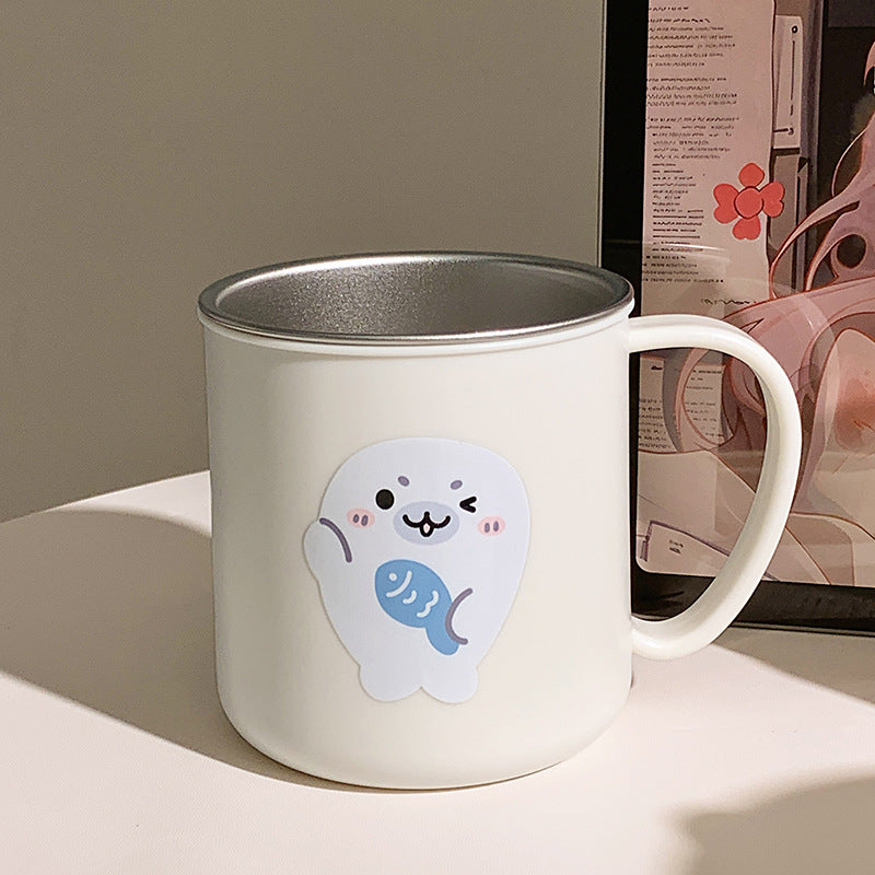 Lustige Tasse mit Niedlichem Seehundmotiv Brehn