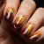 Kunstnagelset mit Marmoriertem Design und Goldakzenten Brehn
