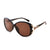 Damen Luxuriöse Oversize-Sonnenbrille mit stylischem Dekor Brehn