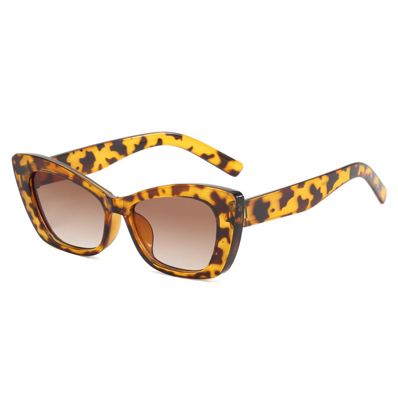 Damen Cat-Eye Sonnenbrille mit stylishen Elementen Brehn