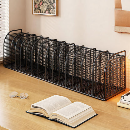 Mesh Desktop Multi-Compartment Datei- und Schreibwarenorganisator mit Stiftbecher