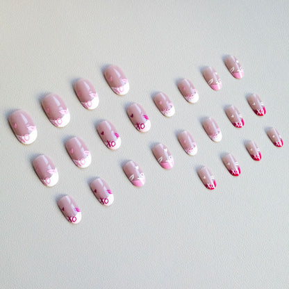 Herz-Themen-Gel-Nagelkunst-Set