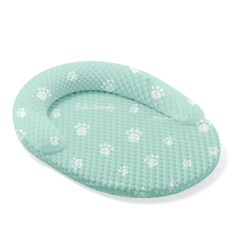 Damen Ergonomisches Katzenliegekissen mit rutschfester Unterseite Brehn