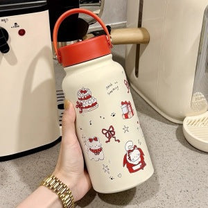 Damen Isoliertrinkflasche mit kreativem Tierdesign und praktischem Klappverschluss Brehn