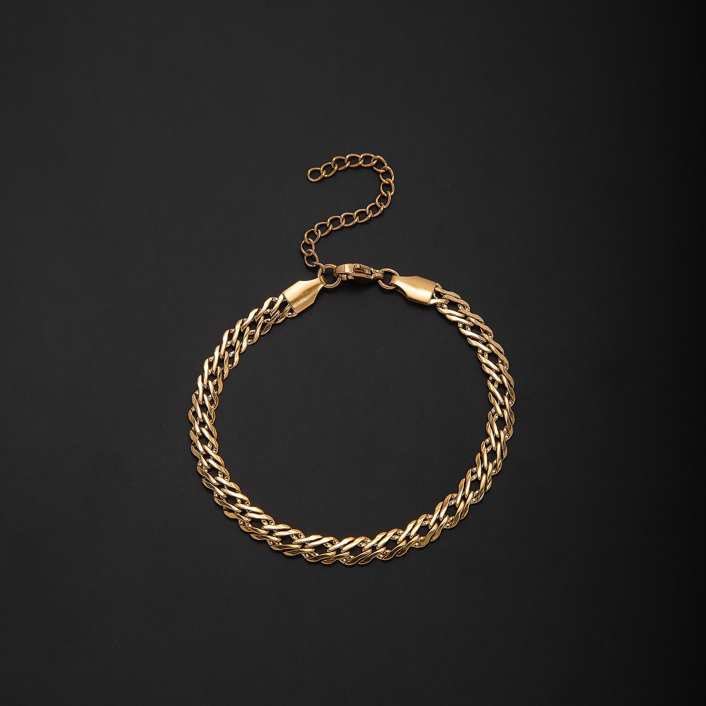 Stylische verwobene Kettenarmband Brehn