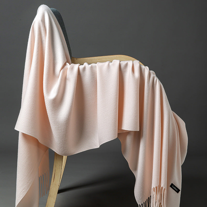 Luxuriöse Cashmere-Mischung Wurfdecke