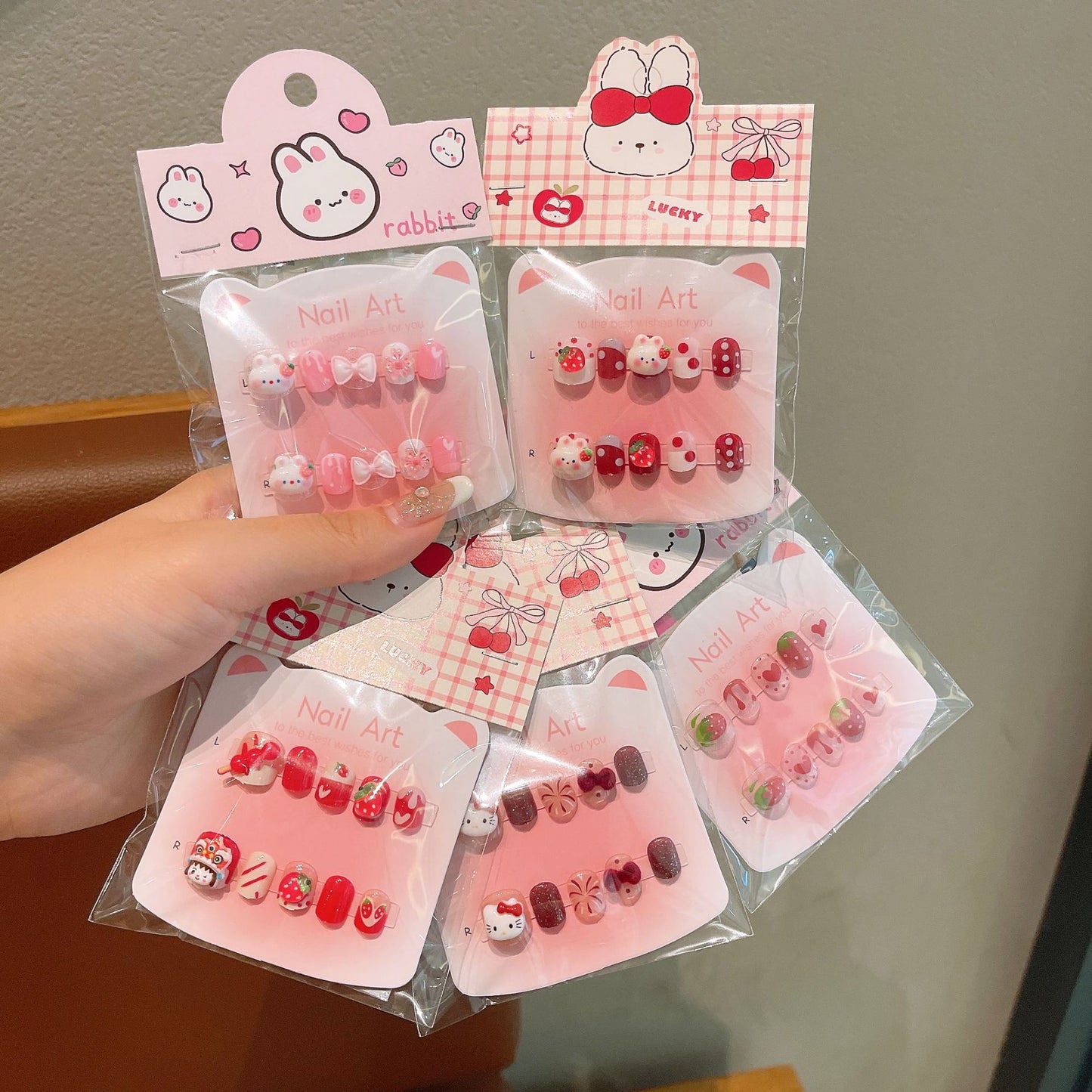 Kreatives Nagelkunst Set mit Süßem Hasenmotiv Brehn