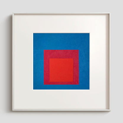 Geometrische abstrakte gerahmte Wanddekoration