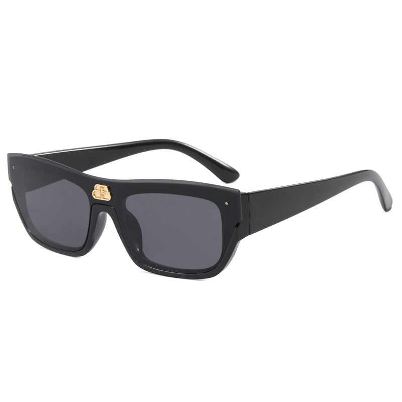 Damen modische oversized Sonnenbrille mit markantem Design Brehn