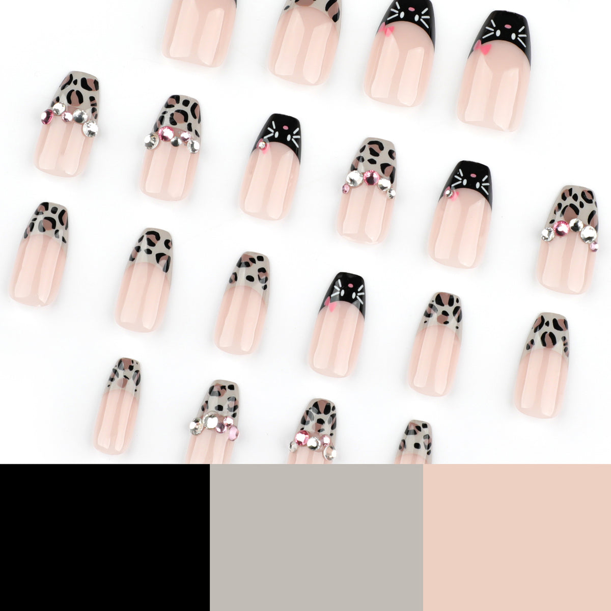 Kunstvolle Nailart mit Glamourösen 3D-Verzierungen Brehn