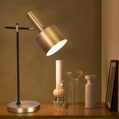 Verstellbare Schreibtischlampe mit drehbarem Kopf