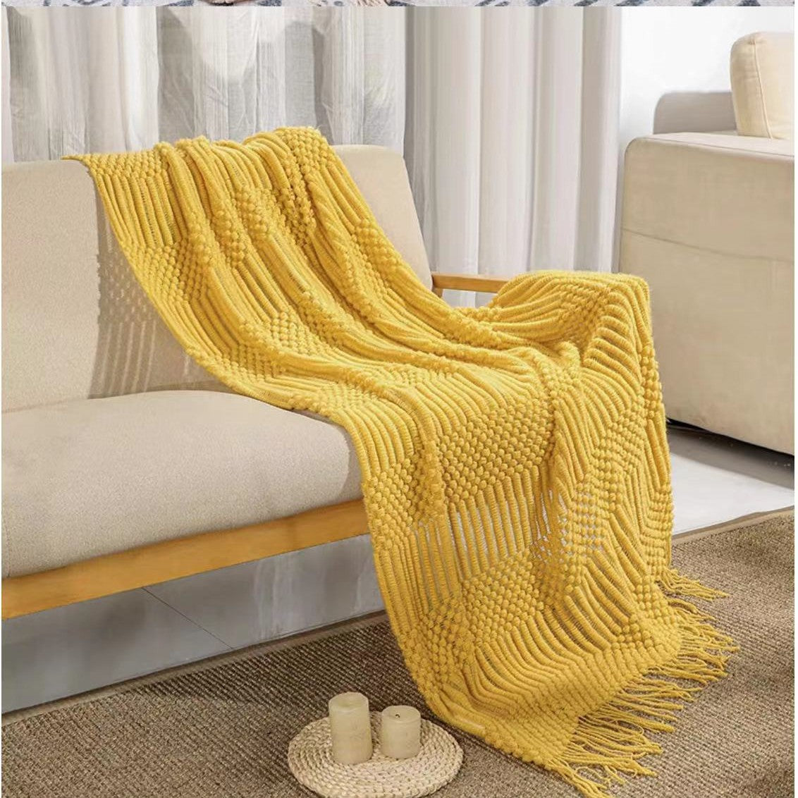 Hausdekoration Strickwaren