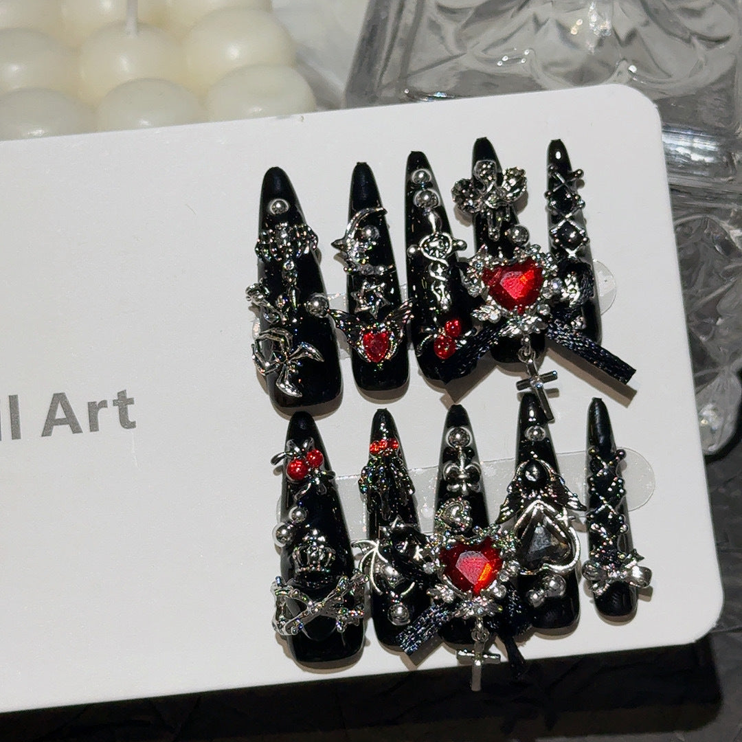 Glamouröse Nagelkunst Verlängerungen