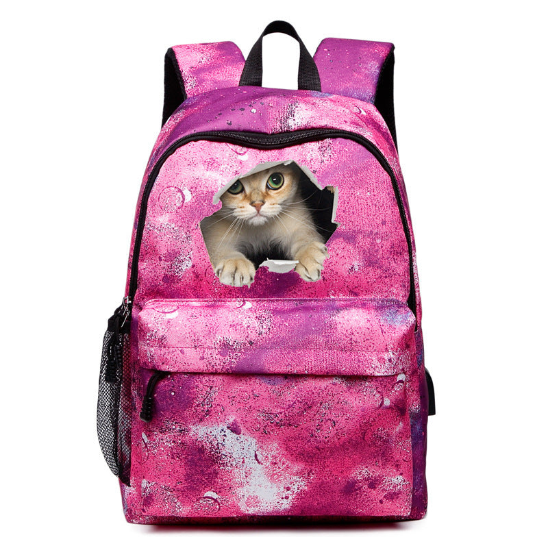 Katze-Themen Abenteuer Rucksack Brehn