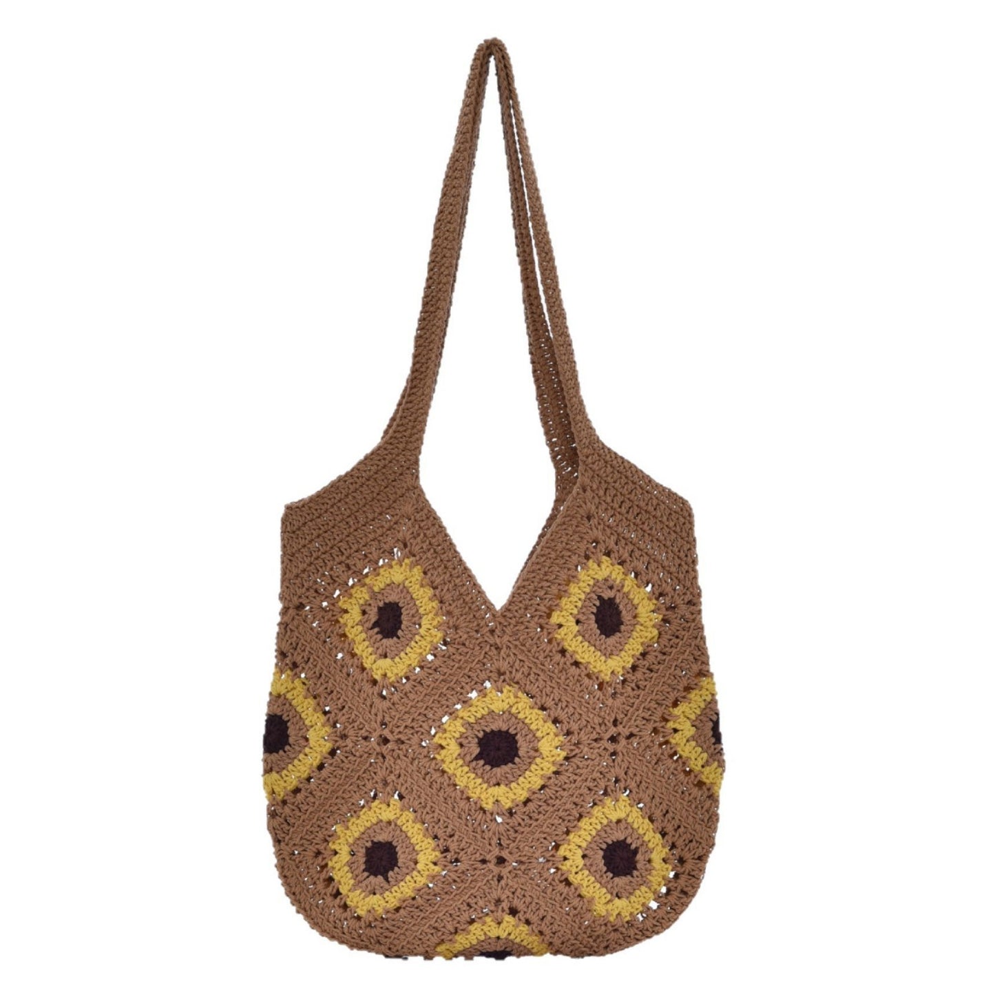 Handgefertigte Makramee-Shopper Tasche Brehn