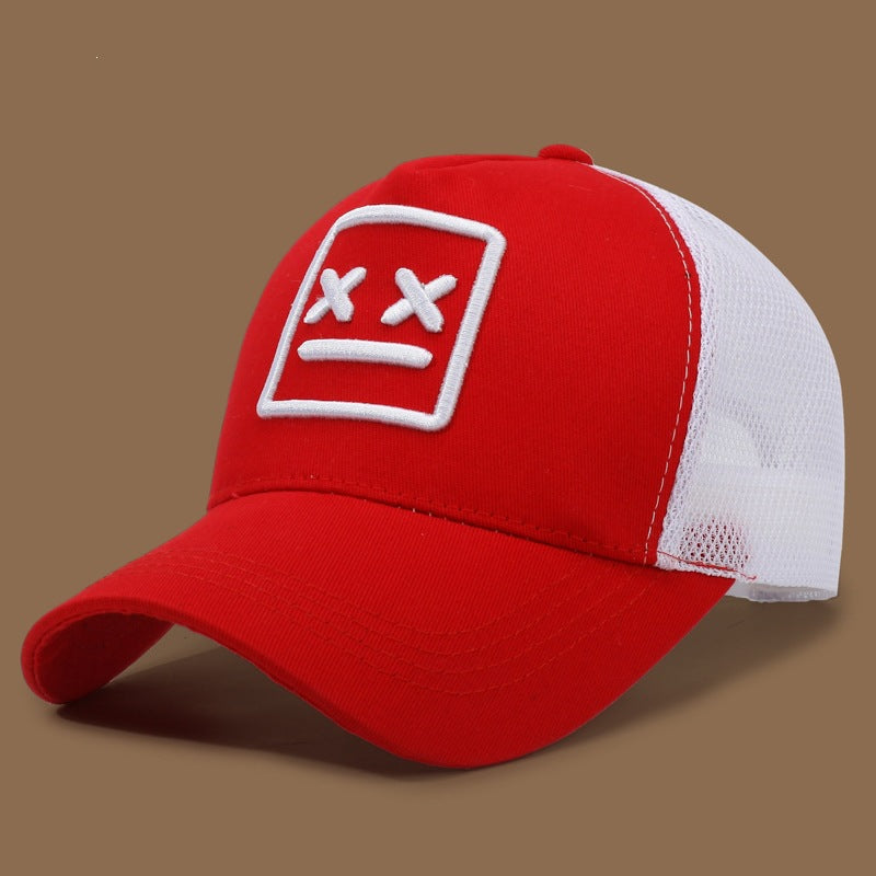 Damen Sportliche Baseballkappe mit Netzseiten Brehn