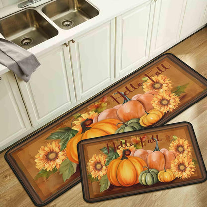 Saisonale dekorative Küchenmatten Set
