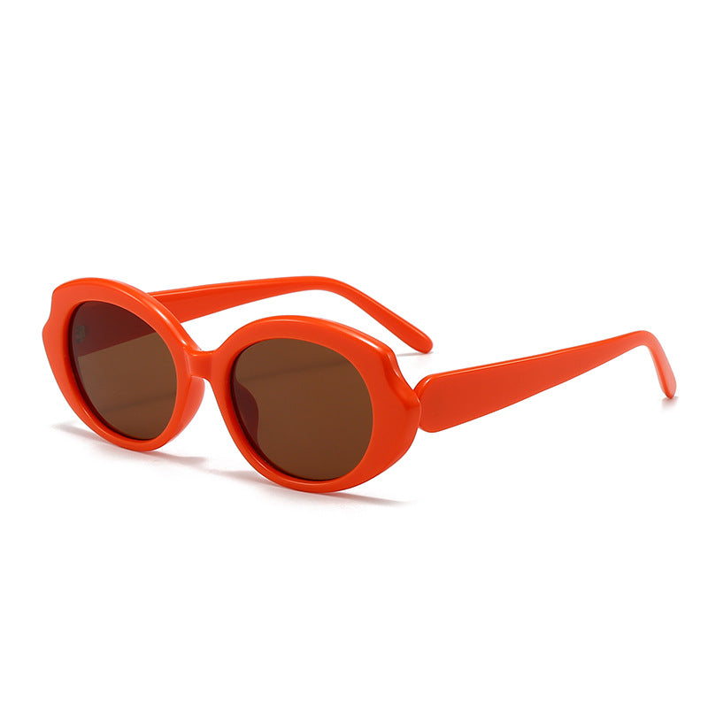 Damen modische runde Designer-Sonnenbrille Brehn
