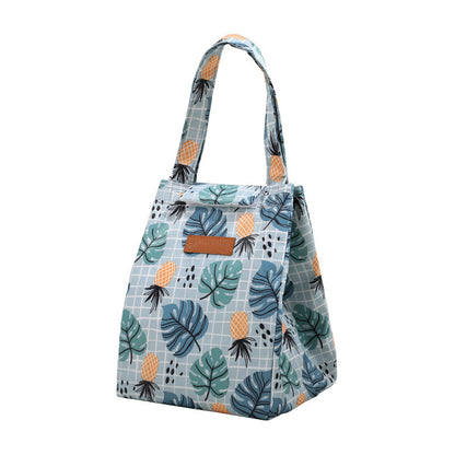 Isolierte Blumenmuster-Lunchbag