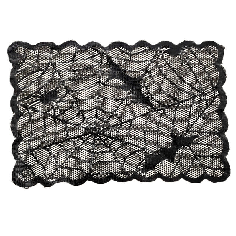 Dekorative Spinnennetz Tischdecke