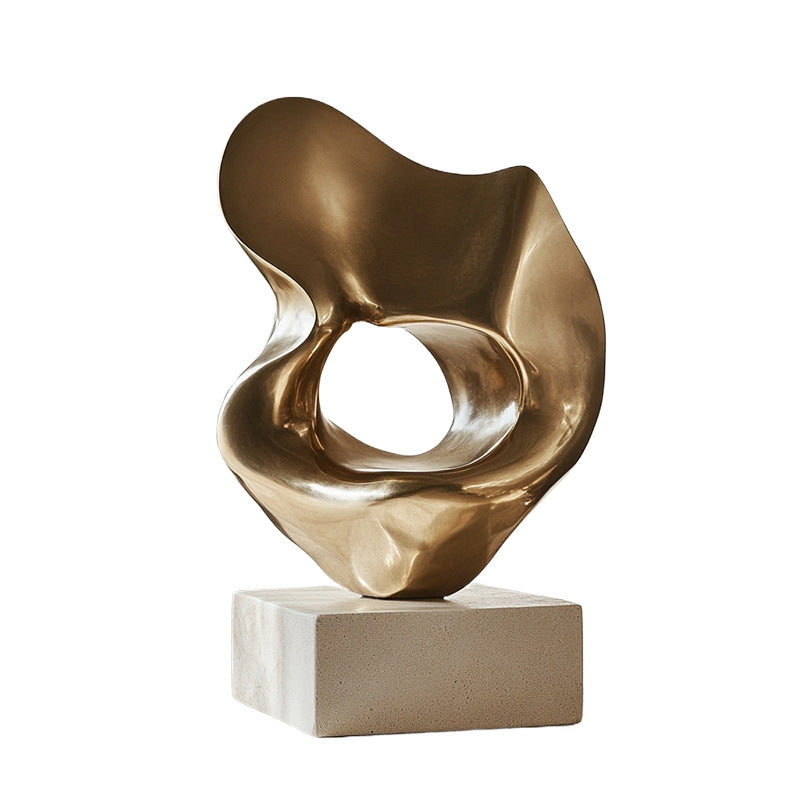 Elegante abstrakte dekorative Skulptur