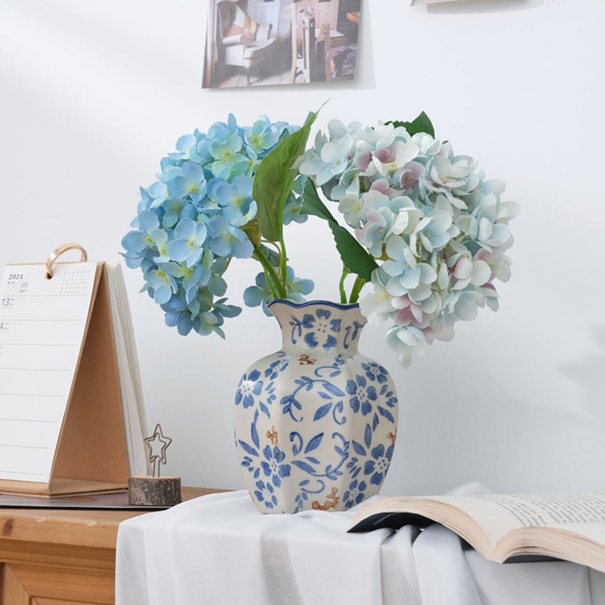 Charmante Hortensie Blumenstiel