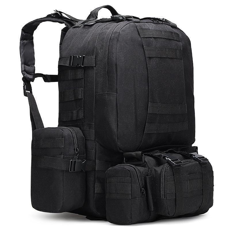 Taktischer Rucksack Mit Vielseitigem Stauraum Und Modularen Taschen Brehn