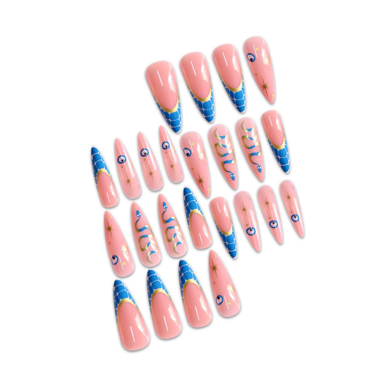 Künstlerische Stiletto-Nail Art Brehn 1787977694