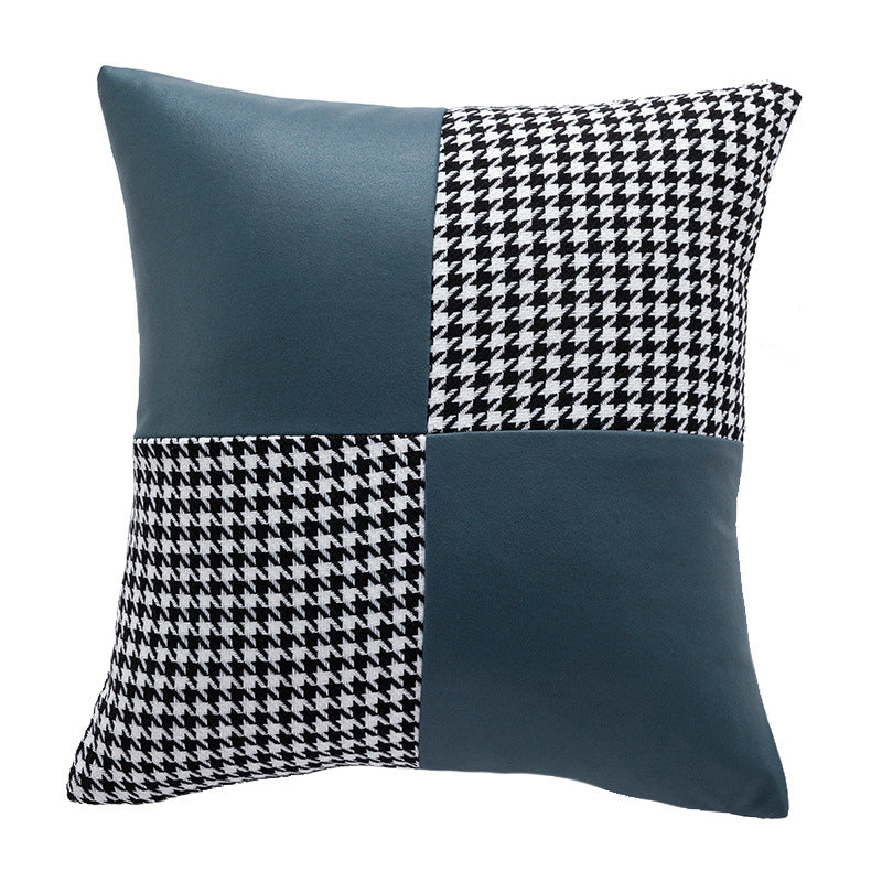 Zeitgenössisches Patchwork Akzentkissen