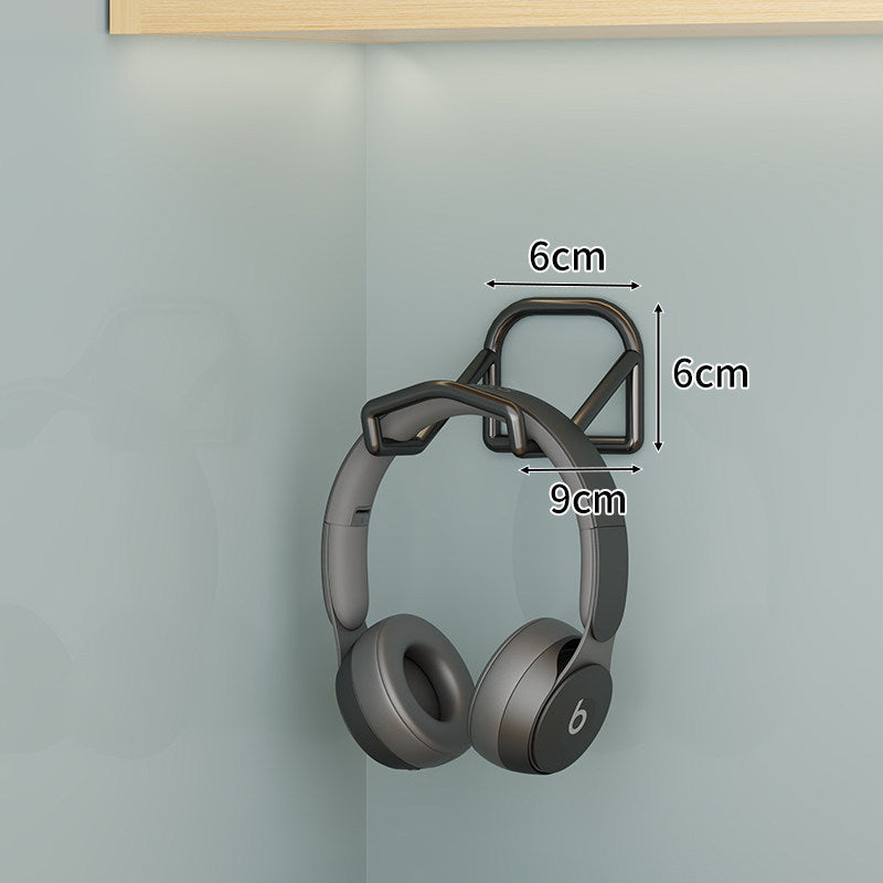 Wandmontierter Kopfhörer- und Gamecontroller-Halter mit faltbaren Haken