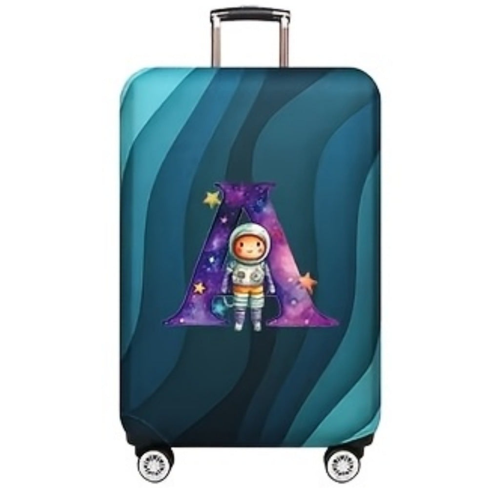 Damen Hartschalenreisekoffer mit kreativem Astronautenmotiv Brehn