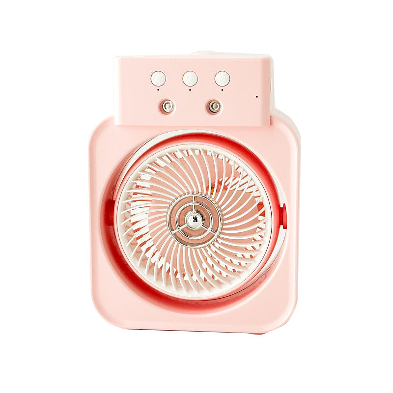 Frauen Tragbarer Mini Tischventilator mit USB-Anschluss Brehn