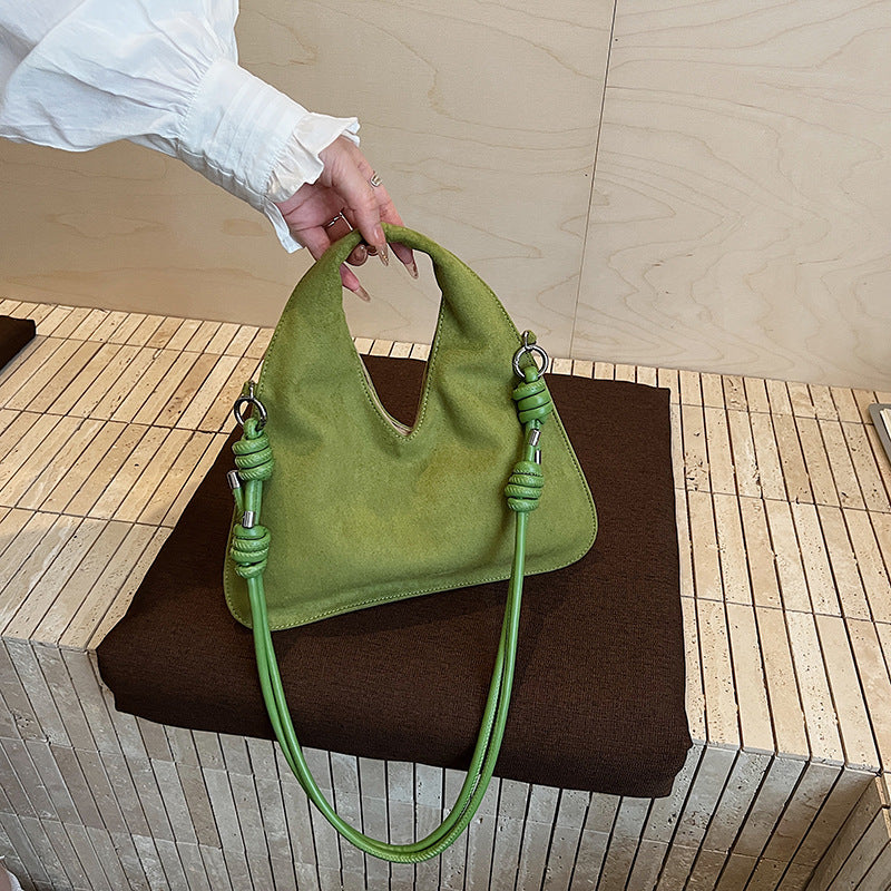 Wildleder Hobo Tasche