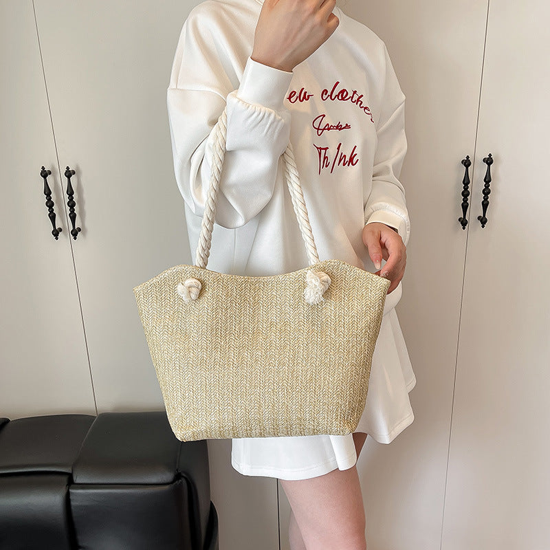 Woven Strandtas