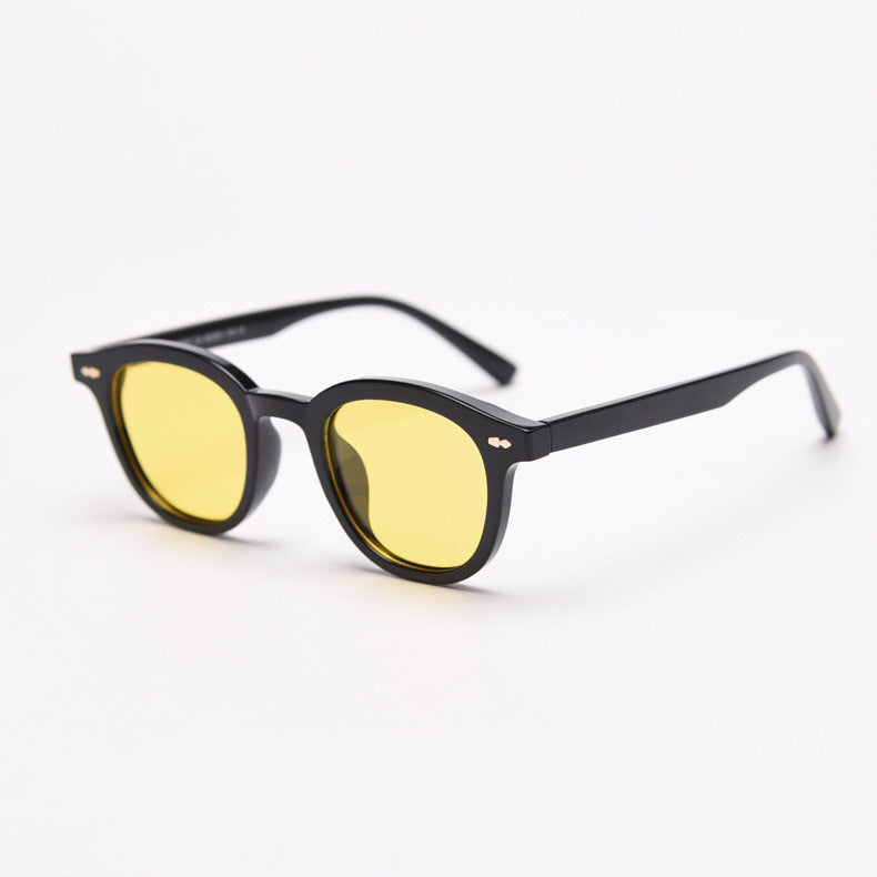 Modische Sonnenbrille mit Runden Gläsern und Stylischem Rahmen Brehn
