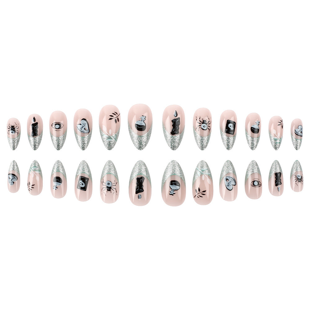 Gothic-Themen Nagelkunst Set Brehn