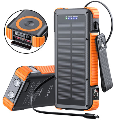 Tragbare Solar Powerbank Brehn