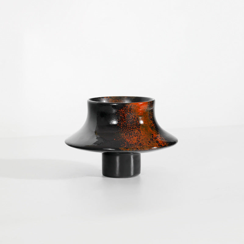 Künstlerische dekorative Blumen vase