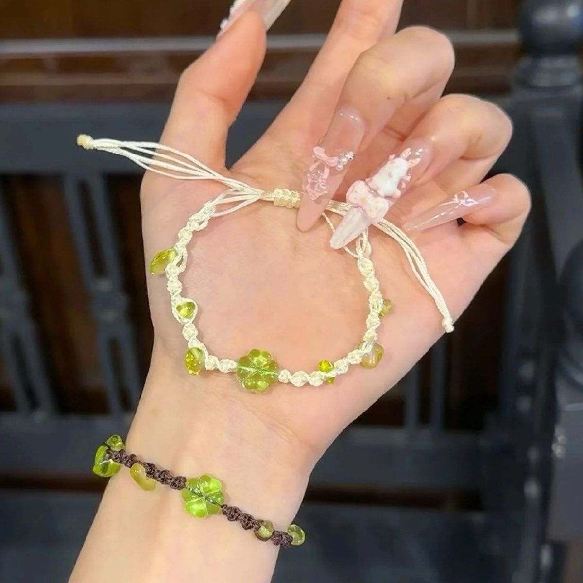 Handgemachte Blumen Charm Armband Brehn
