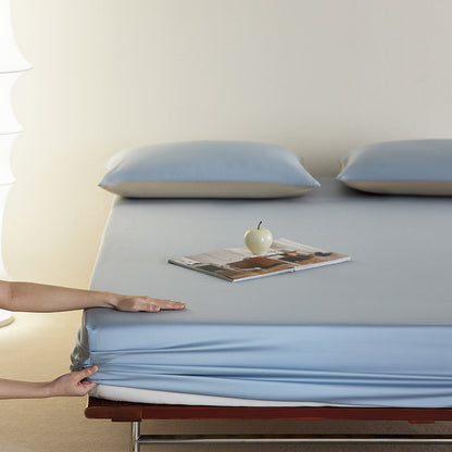 Tief-Taschen Kühlen Stretch Angeschnallt Matratzenbezug mit Elastischem Rock