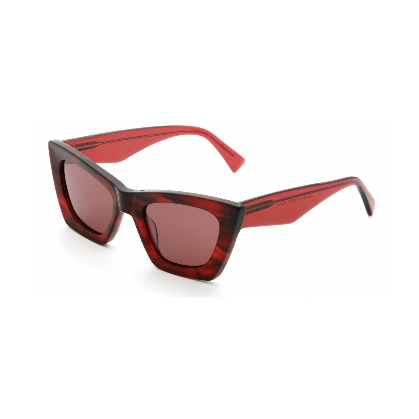 Damen moderne Cat-Eye Sonnenbrille mit polarisierenden Gläsern und luxuriösem Rahmen Brehn