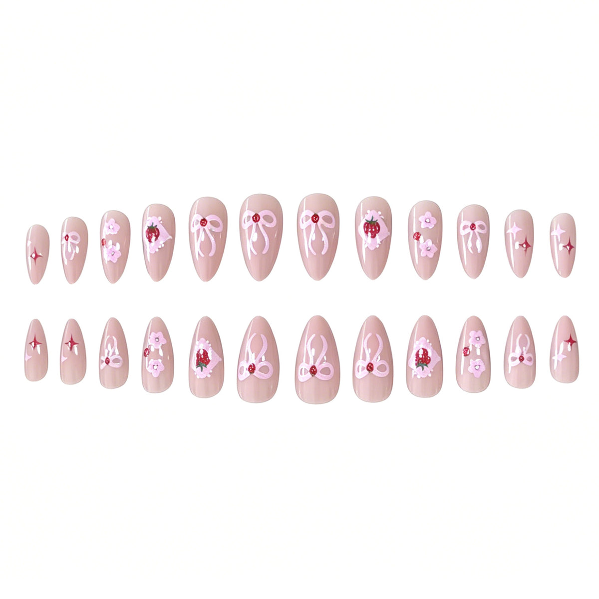 Erdbeere Themen Nagelkunst Verbesserungen Brehn