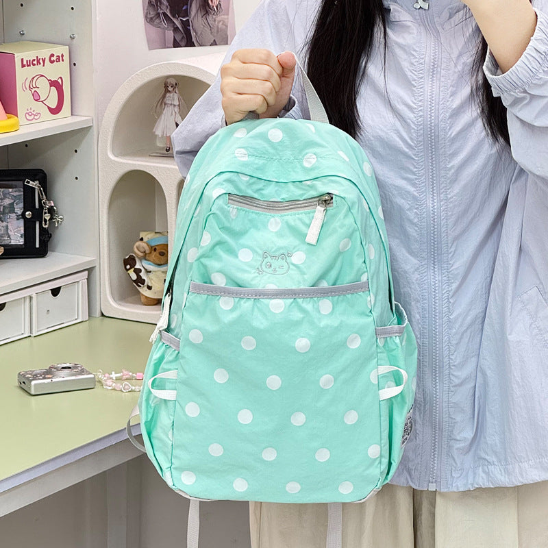 Stylische gepunktete Freizeit-Rucksack Brehn 1791205343