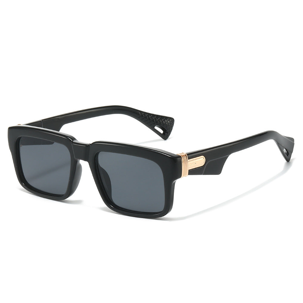 Chic Weitkrempige Quadratische Sonnenbrille Brehn