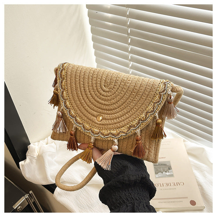 Bohemian Gewobene Clutch-Tasche Brehn