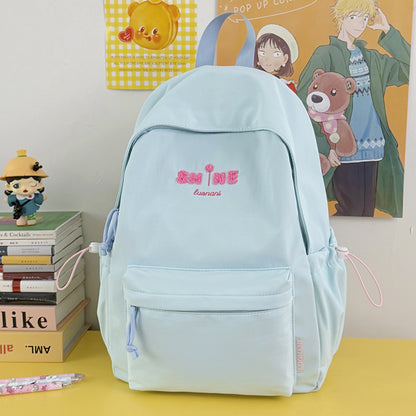 Verspielter Grafikdruck-Rucksack Brehn
